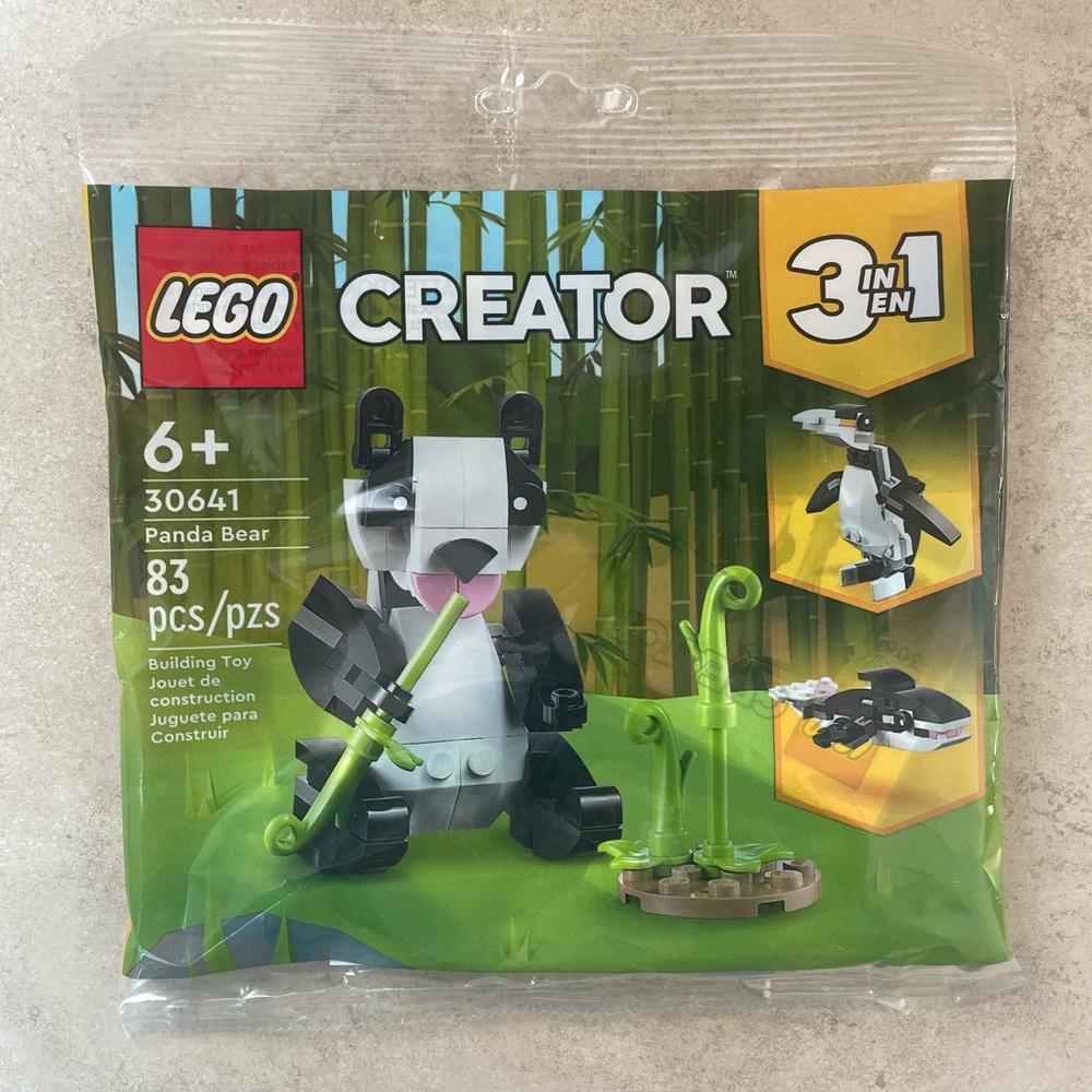 Lego Creator 3 In 1 Panda Bear(83 piece)